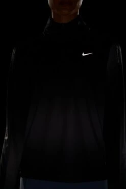 Nike Black Dri-FIT Swoosh Printed Half-Zip Top-Negro -Tienda Barata Deporte U78763s4