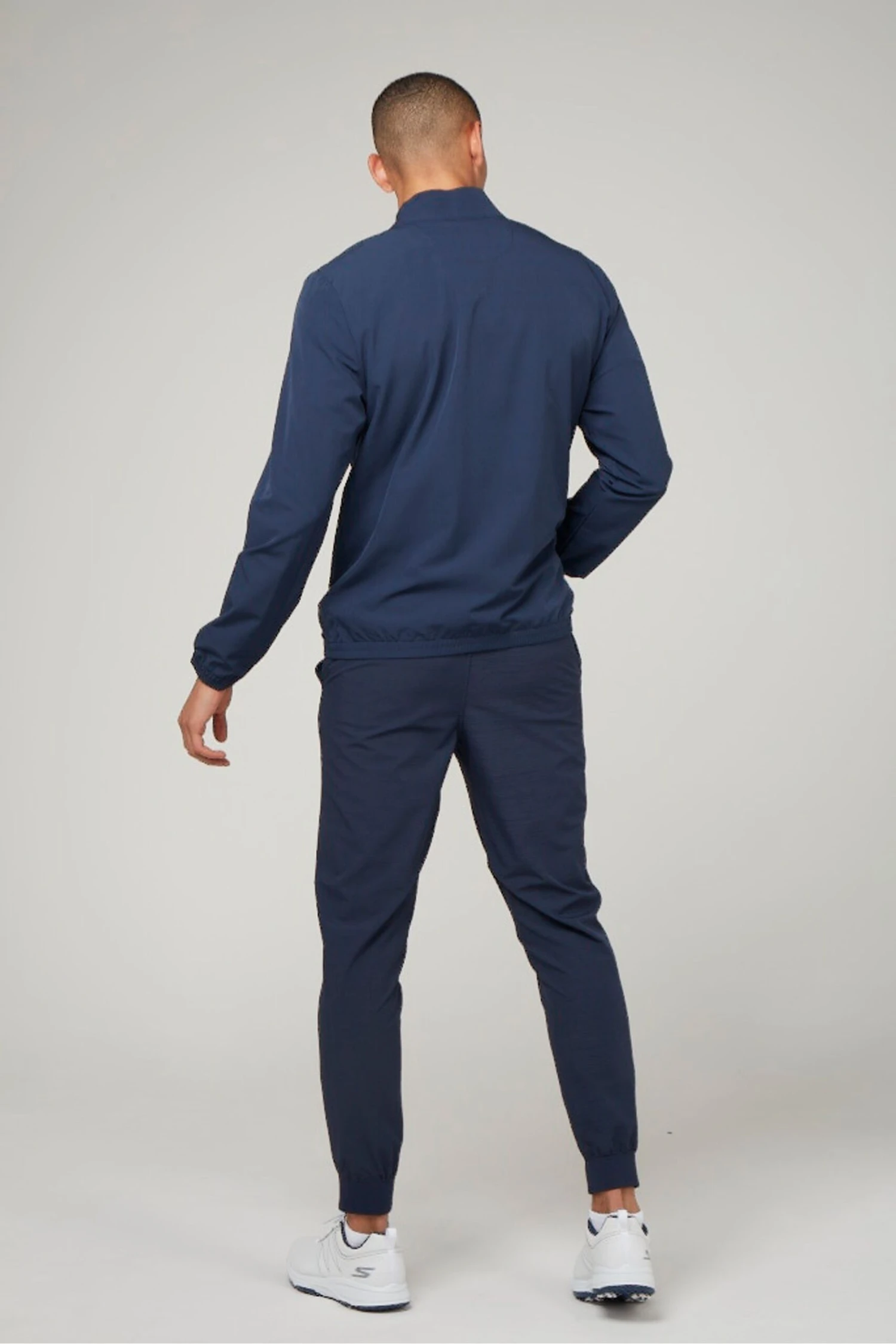 Original Penguin Navy Blue Performance Crossover Joggers 5 Original Penguin Navy Blue Performance Crossover Joggers - Imagen 5