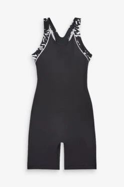 Next Mono Graphic Print Long Leg Tri Sport Swimsuit -Tienda Barata Deporte U81862s5