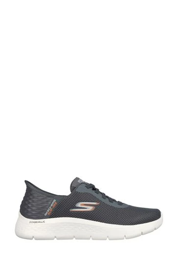 Skechers Black Mens Go Walk Flex Trainers-Negro 9 Skechers Black Mens Go Walk Flex Trainers-Negro - Imagen 9