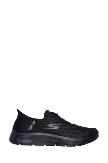 Skechers Black Mens Go Walk Flex Trainers-Negro 8 Skechers Black Mens Go Walk Flex Trainers-Negro - Imagen 8