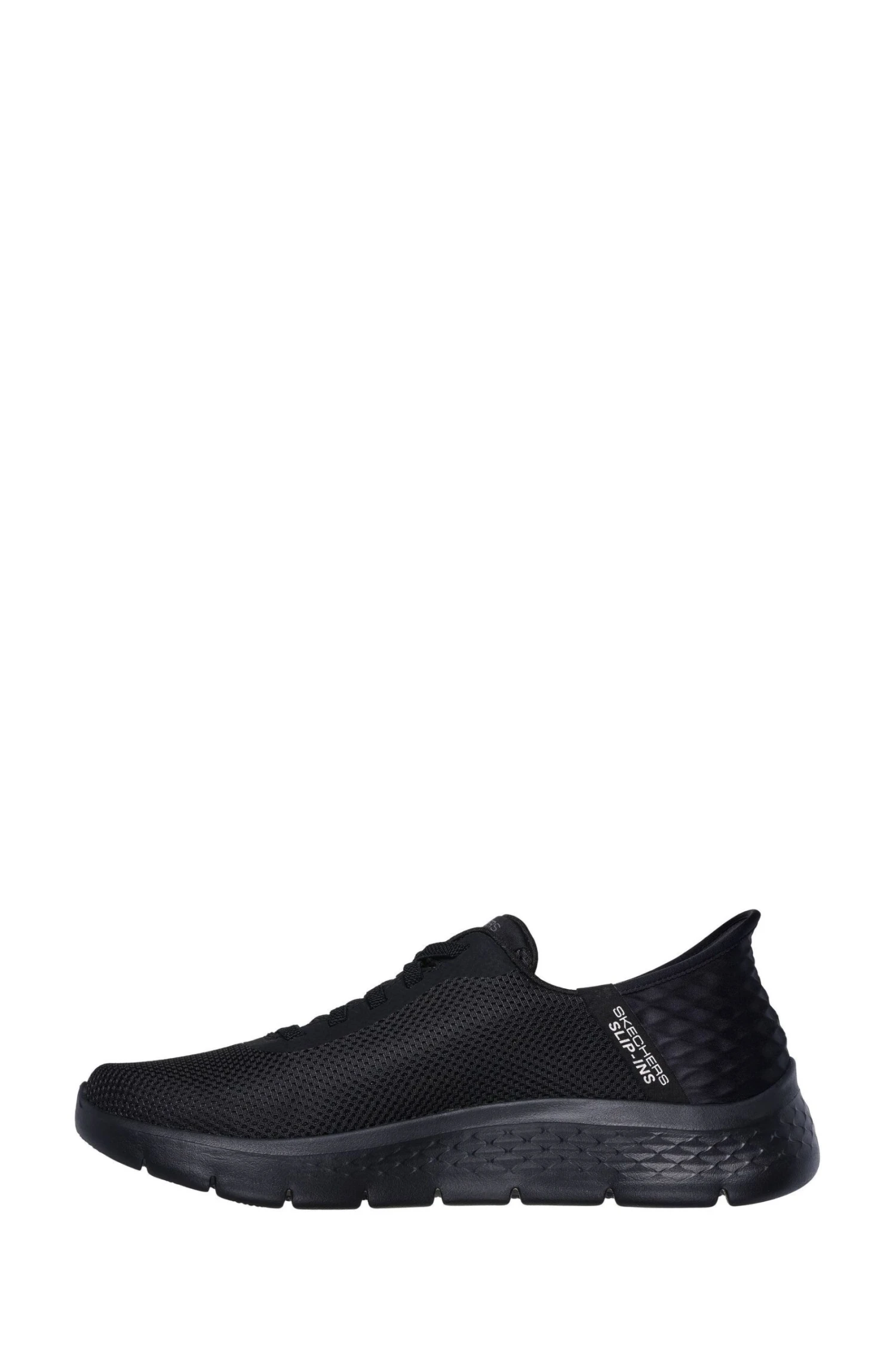Skechers Black Mens Go Walk Flex Trainers-Negro 2 Skechers Black Mens Go Walk Flex Trainers-Negro - Imagen 2