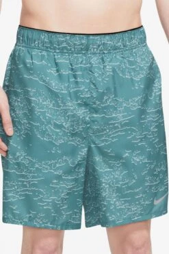 Nike Green Dri-FIT Run Division Challenger 5 Inch Lined Running Shorts