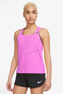 Nike Pink Dri-FIT ADV AeroSwift Racing Singlet