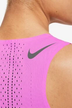 Nike Pink Dri-FIT ADV AeroSwift Racing Singlet -Tienda Barata Deporte U84682s3