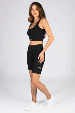 Pineapple Womens Black Midi Tank Vest Top -Tienda Barata Deporte U92820s3