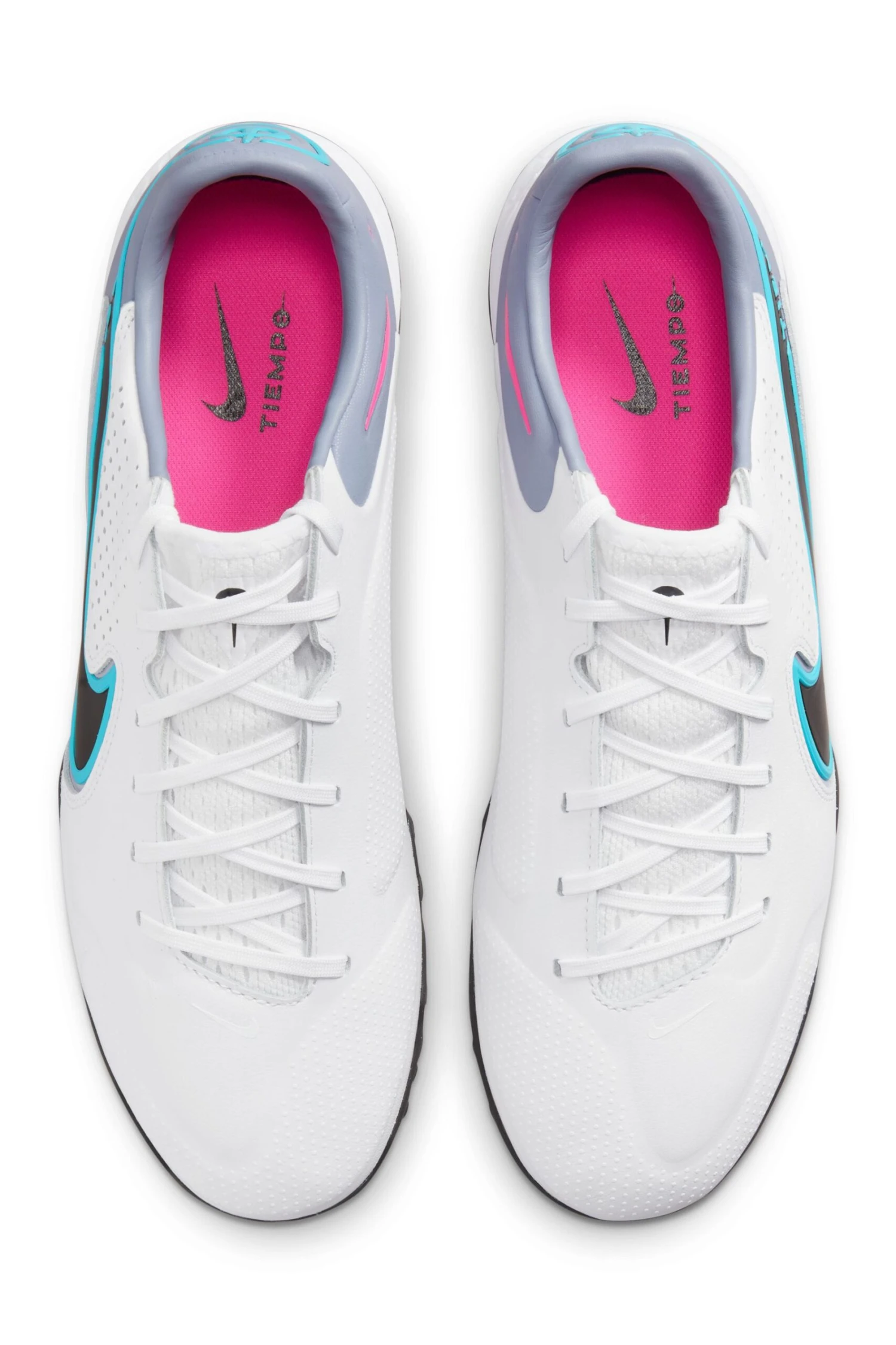 Nike White/Black Tiempo Legend 9 Pro Turf Football Boots 6 Nike White/Black Tiempo Legend 9 Pro Turf Football Boots - Imagen 6